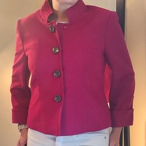 Raspberry Pink Tahari 6 Jacket